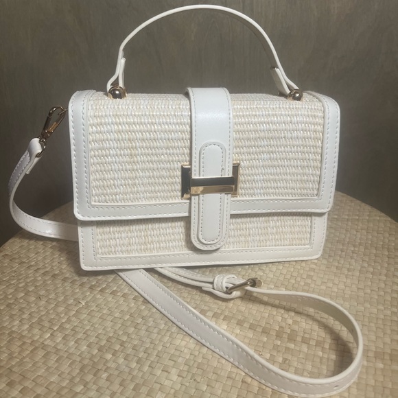 Handbags - Crossbody Top Handle Purse Handbag Clutch with Adjustable Shoulder Strap NWT